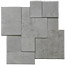Apavisa Regeneration Grey natural mosaico brick (G-1942)
