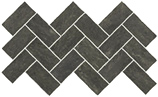 Apavisa Burlington Black lappato mosaico 5x10 (G-1708)